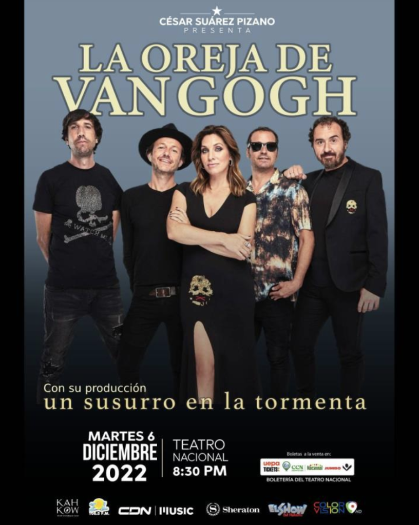 La Oreja de Van Gogh at the National Theater